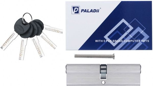 Цилиндр Paladii ST ПЦ103 60x60 ключ-ключ 120 мм сатин