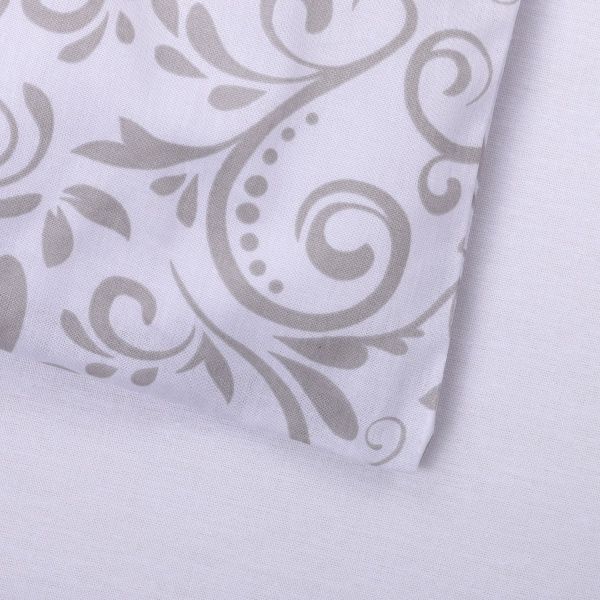 Комплект постельного белья Green Wave семейный бело-голубой UP! (Underprice) 