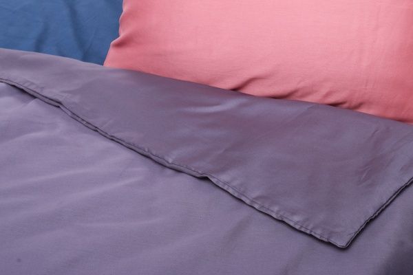 Пододеяльник Solid 200x220 см темно-серый Luna 