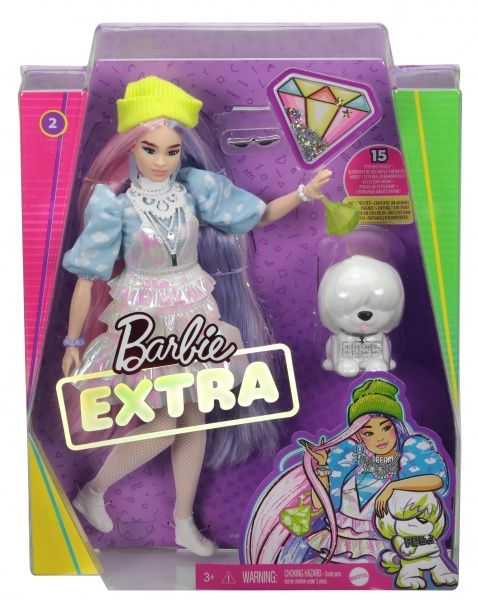 Кукла Barbie Экстра в салатовой шапочке