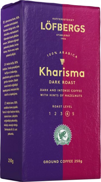 Кава мелена LOFBERGS Kharisma (7310050012469) 250 г