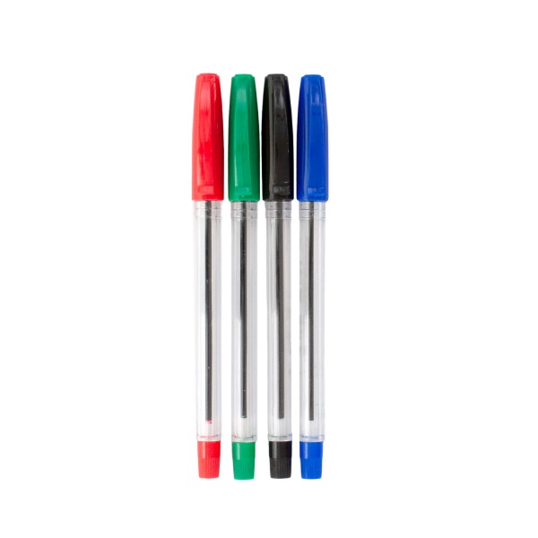 Набор ручек шариковых H-Tone 0.7 мм 4 шт. (JJ201318) 