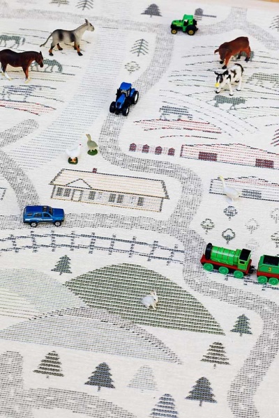 Килим Narma ULEJOE white 100x160 см двосторонній 