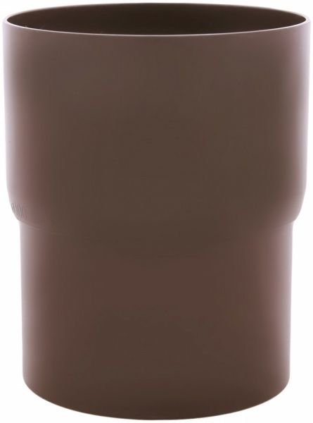 Муфта трубы PROFiL 100 мм коричневый 