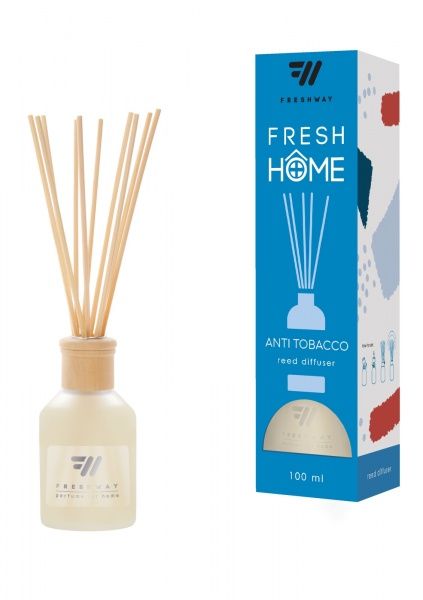 Аромадиффузор для дома FRESHWAY Anti-tabacco Антитабак 100 мл 