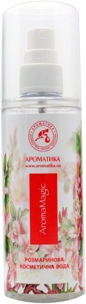 Вода косметическая Ароматика душистая натуральная розмариновая 125 мл