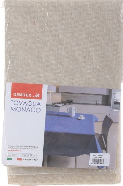 Скатерть Monaco 140x180 см бежевый 