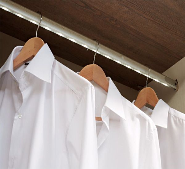 Штанга гардеробная с LED-подсветкой 100 см (7113-100) 