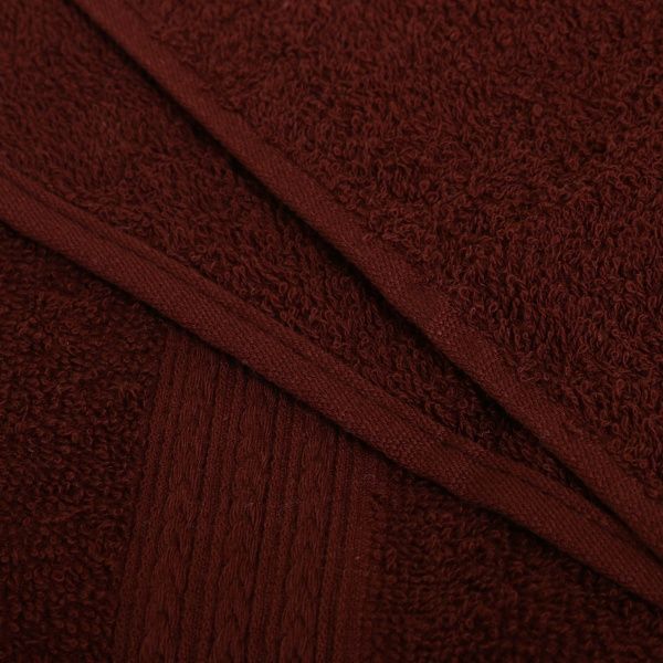 Полотенце Косичка 360гр/м 100x150 см шоколадный Simi 