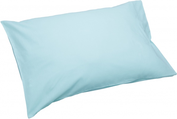 Наволочка 70x50 см бирюзовый Моно 