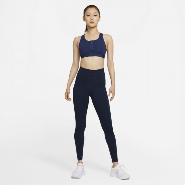 Бра Nike W NK DF SWSH ZIP FRONT BRA DD1205-410 р.XS синій