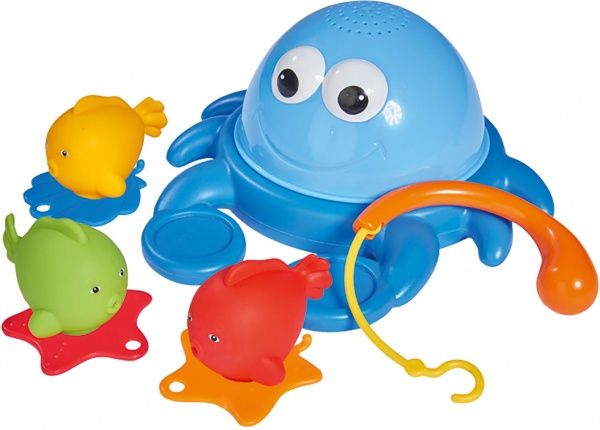 Іграшка для ванни Simba Краб і рибки з вудочкою 8 шт. 4018295