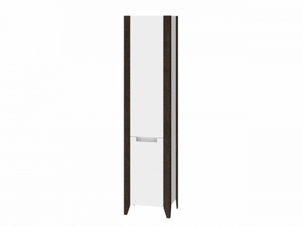 Пенал для ванной комнаты ЮВЕНТА Queen-160 белый