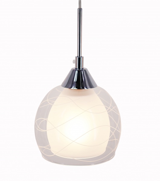 Підвіс Victoria Lighting 1x60 Вт Е27 алюміній Kelly/SP1 