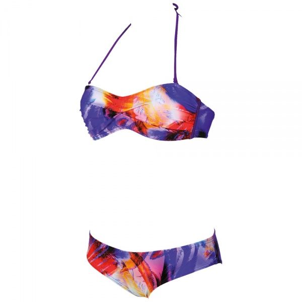 Купальник Arena PALM BANDEAU 000714-981 р.36 фиолетовый