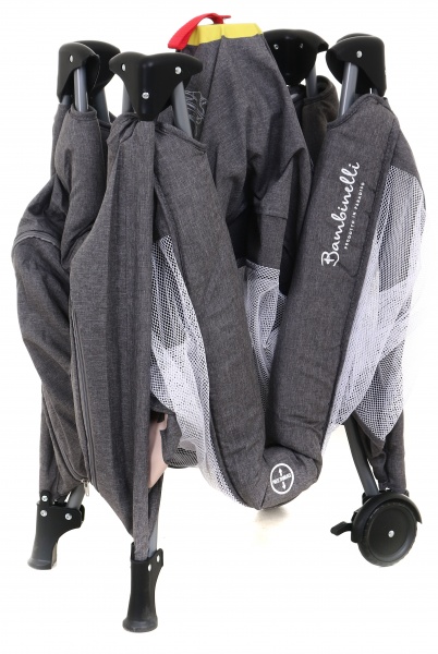 Манеж Bambinelli 120х60х73 см серый меланж