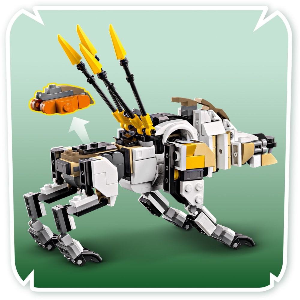 Конструктор LEGO Horizon Adventures Aloy и Varl против Shell-Walker и Sawtooth 77037