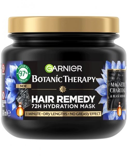 Маска для волос Garnier Botanic Therapy Магнетический уголь 340 мл