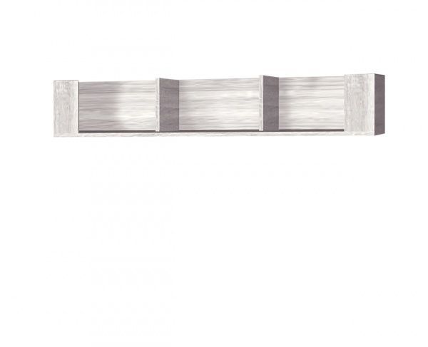 Полка МФ МОДЕРН Сириус 11ПН1 1190x250x220 мм аляска 