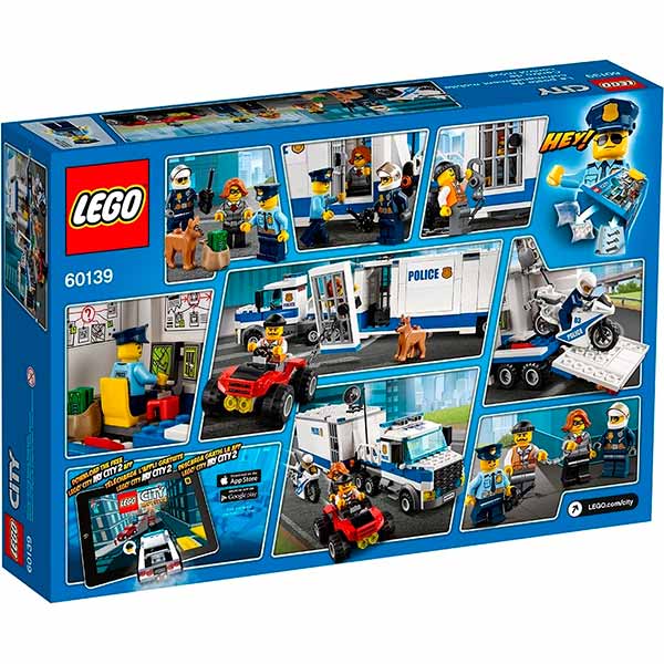 Конструктор Lego City Мобильный командный центр 60139