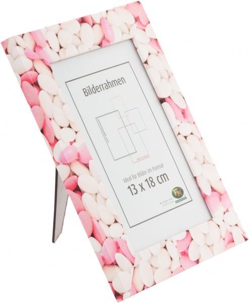 Рамка для фото FN Neuhofer Holz Драже 712991 13х18 см розовый/белый 