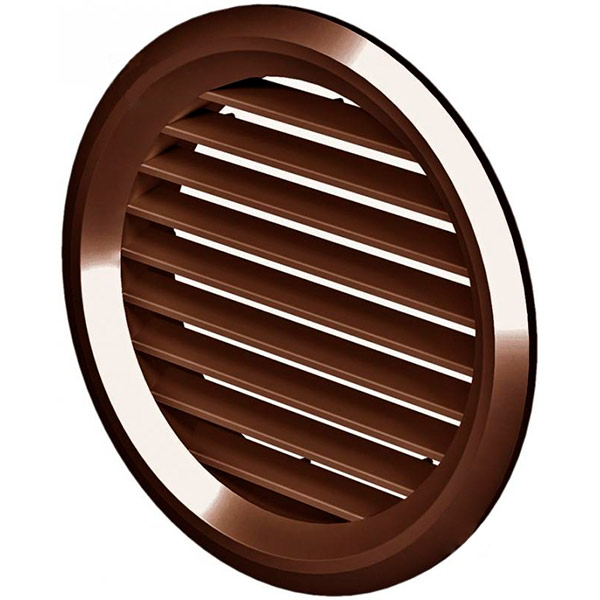 Решетка Вентс МВ 100 бВс пластик коричневый 