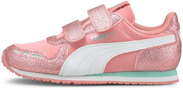 Кросівки Puma Cabana Racer Glitz V PS 37098509 р.UK 2 рожевий