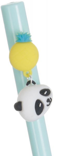 Ручка гелевая Экзотик голубой 