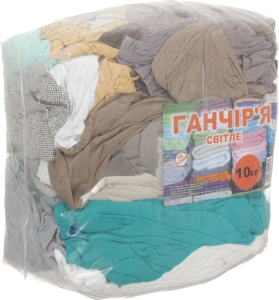 Ганчір'я світле не різане 10 кг