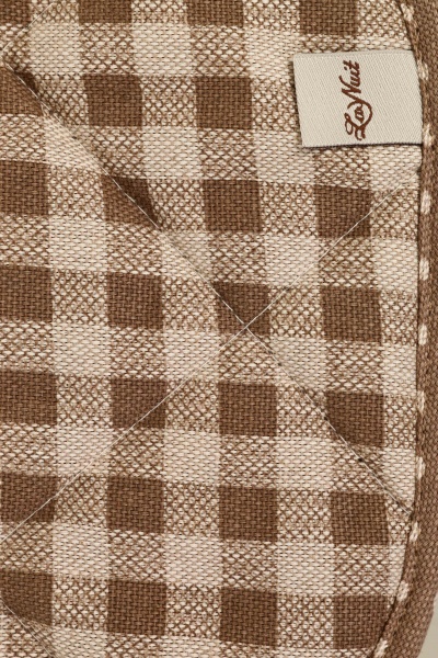 Прихватка Lucy клеточка 20x20 см бежевый La Nuit 
