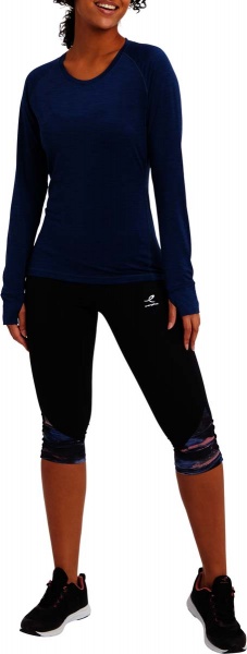Футболка Energetics Eeva II wms 411868-915911 р.XL синій меланж