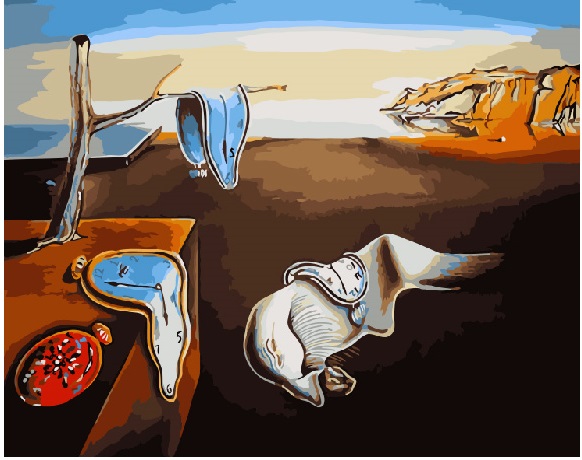 Картина за номерами Постійність пам’яті GX3980 40x50 см Brushme 