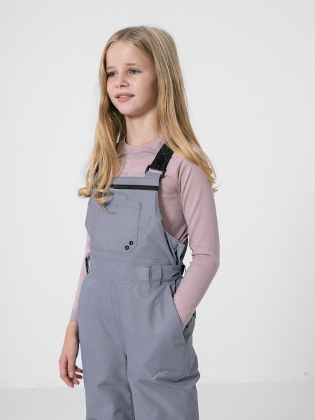 Штани 4F SKI TROUSERS JSPDN002 HJZ22-JSPDN002-32S р. 146 сірий