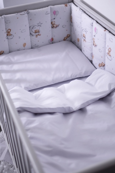 Комплект для детской кроватки Baby Veres Dreaming белый с разноцветным 222.06