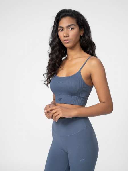 Бра 4F SPORT BRA F031 4FSS23USBAF031-32S р.M-L блакитний