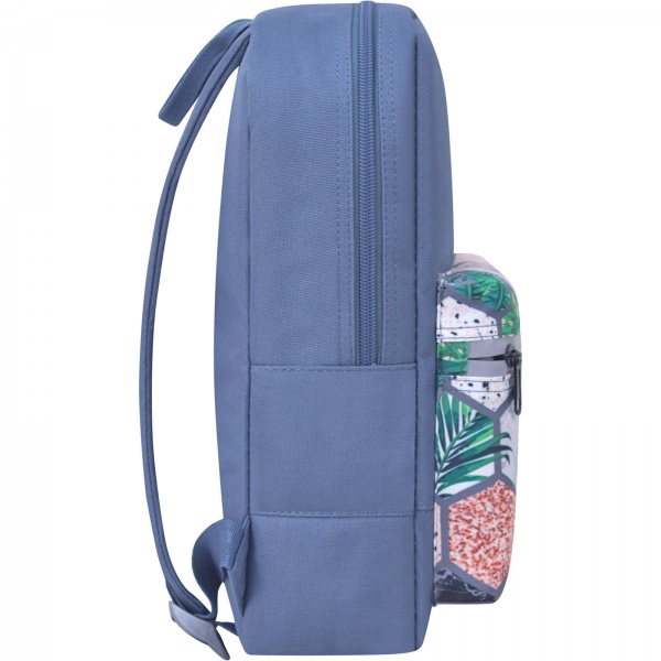 Рюкзак молодежный Bagland mini серый 50866 (суб.757)