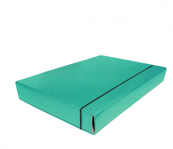 Папка-короб на резинке А4 40 мм в ассортименте iTEM