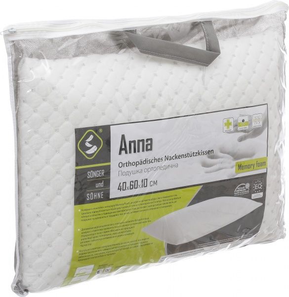 Подушка Anna 40x60x10 см Songer und Sohne