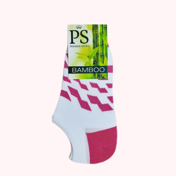 Носки женские Premier Socks Бамбук квадраты р. 23-25 в ассортименте 