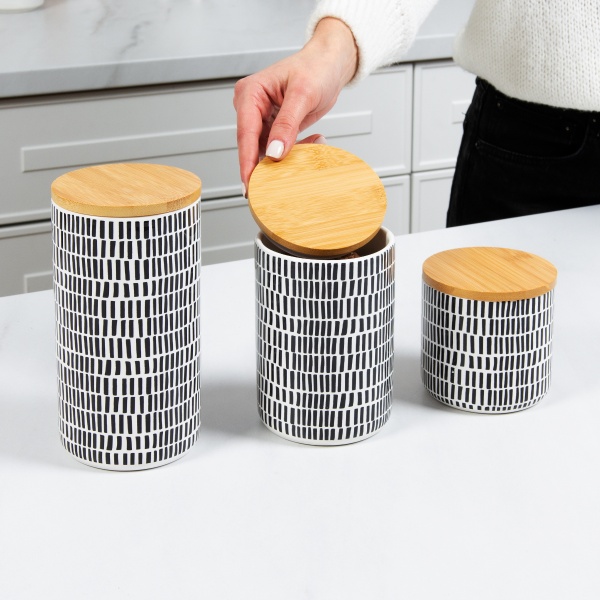 Ємність для зберігання 700 мл KP-16 M Gray/Wood MVM