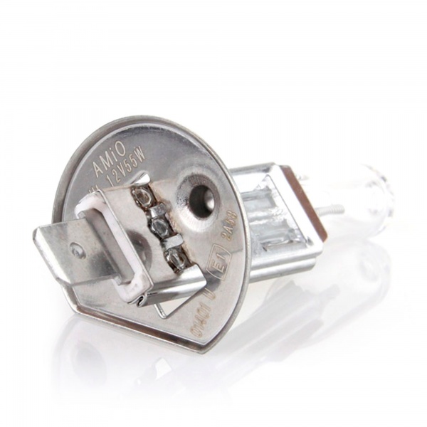 Автолампа галогенная AMiO LumiTec SILVER H1 55 Вт 2 шт.(1401)