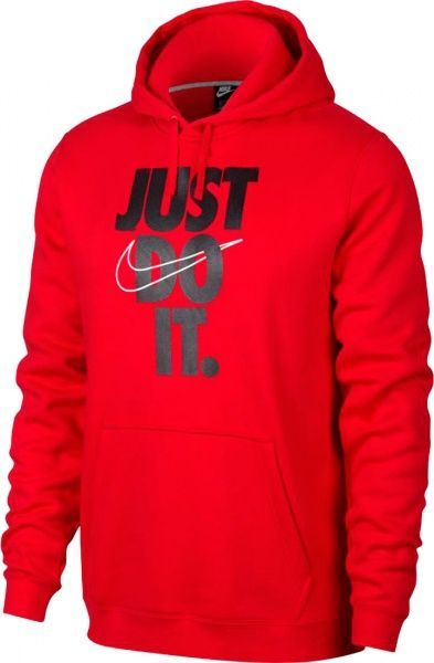 Джемпер Nike M NSW HBR HOODIE PO FLC JDI 928717-657 р. 2XL червоний