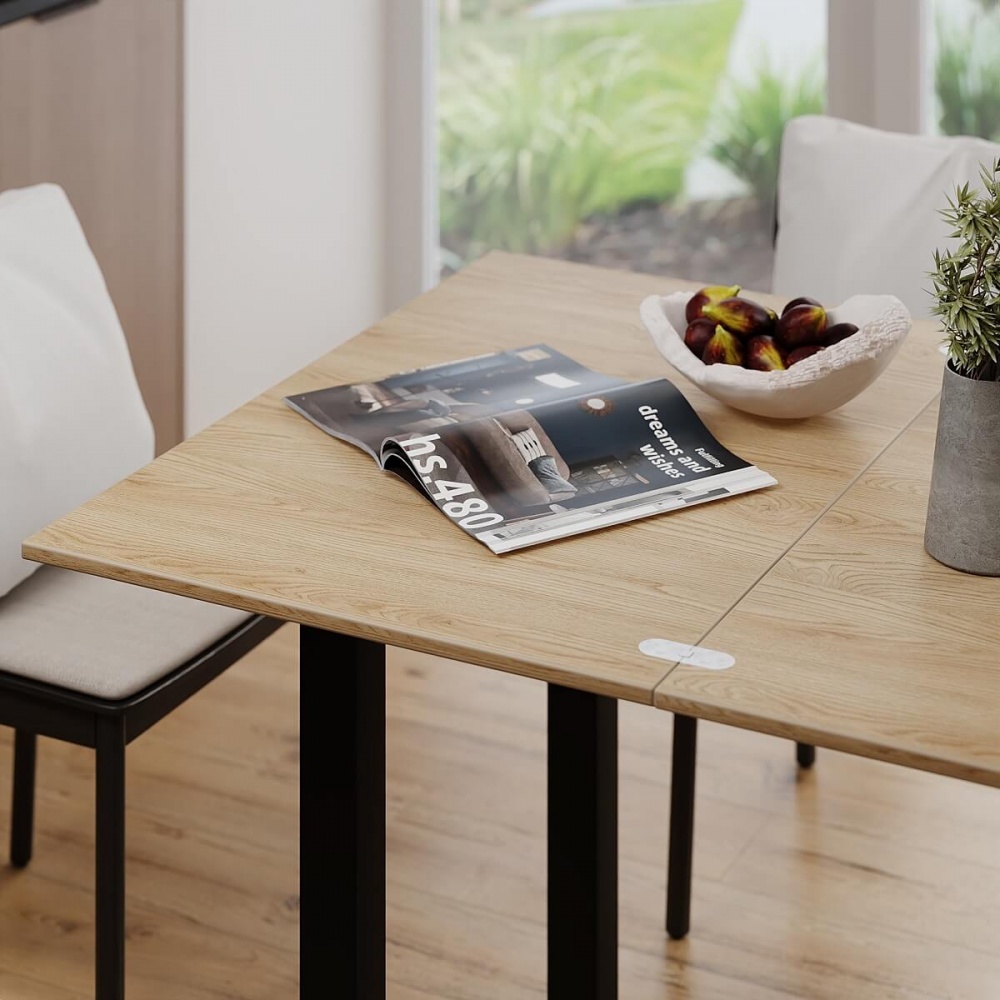 Стіл-трансформер ART IN HEAD Фаст 900(1200)x600x750мм дуб артізан/венге