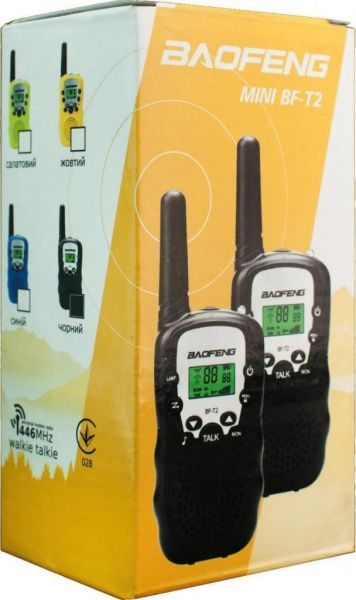 Рація Baofeng портативна MiNi BF-T2 PMR446 Green (MiNiBFT2_G)