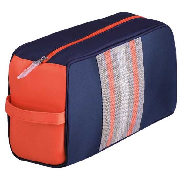Косметичка REED Sporty 7570 26x11x16 см синий с оранжевым 