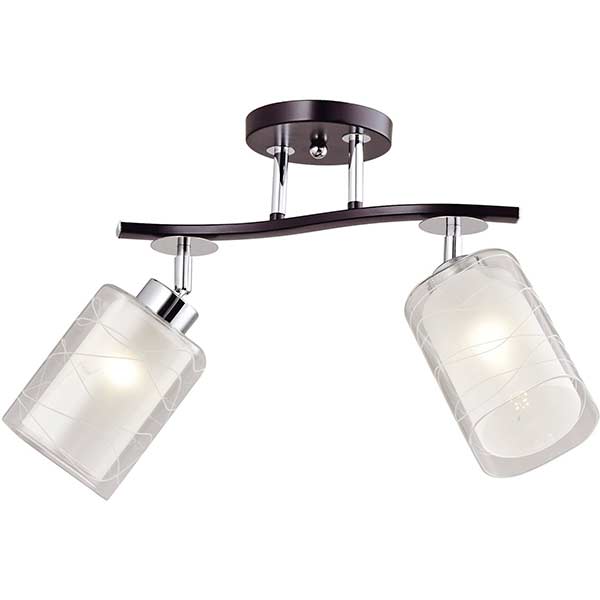 Люстра потолочная Victoria Lighting 2xE27 хром Soka/PL2 