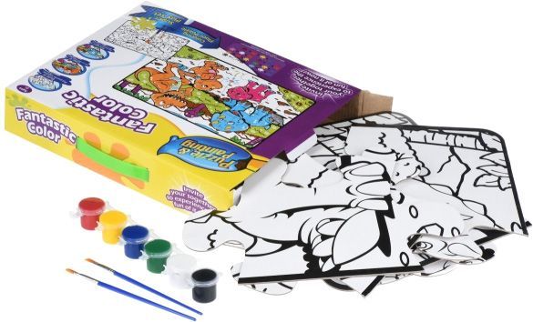 Розмальовка-пазл Same Toy Динозаври 2101Ut