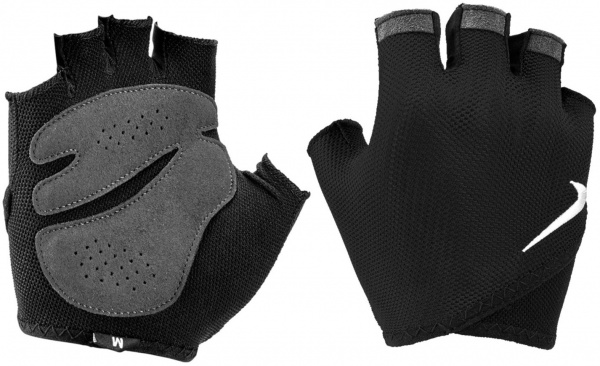 Перчатки для фитнеса Nike W GYM ESSENTIAL FG N.000.2557.010 р. M черный 