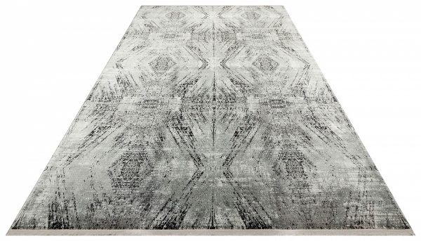 Ковер Ekohali Fresco FS 19 Grey Black 160x230 см 