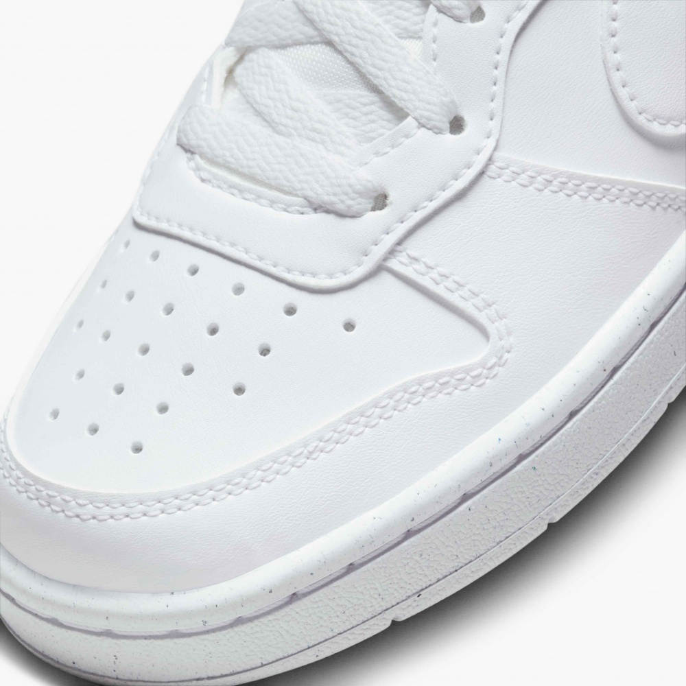 Кроссовки детские демисезонные Nike NIKE COURT BOROUGH LOW RECRAFT DV5456-106 р.38 белые